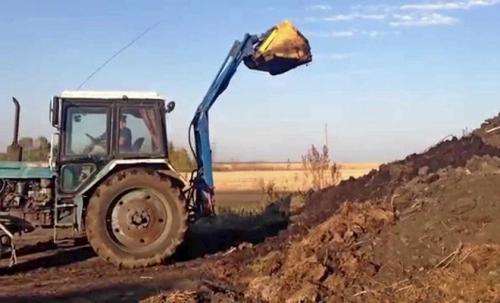 Самодельный бетоносмесительный ковш на трактор. Самодельный ковш на заднюю или переднюю навеску трактора