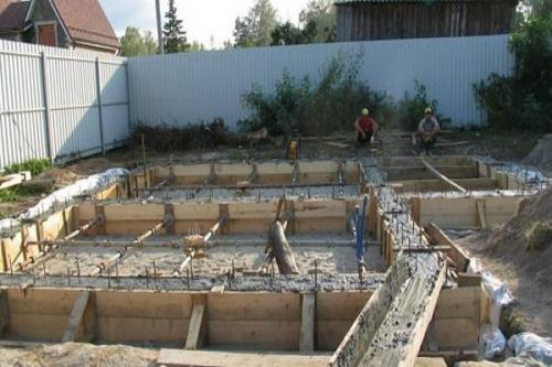 Гараж фундамент. Инструкция для строительства фундамента под гараж своими руками и правила заливки