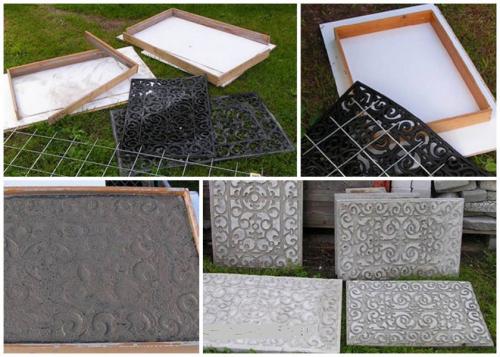 Форма для дорожек. Форма для заливки садовых дорожек — оригинальное зонирование участка дорожками (119 фото)