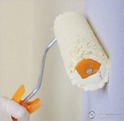 Как покрасить стеклообои под покраску. Подходящие краски 01