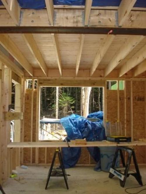 Каркас из дерева под гипсокартон. Где целесообразно использовать дерево для каркаса