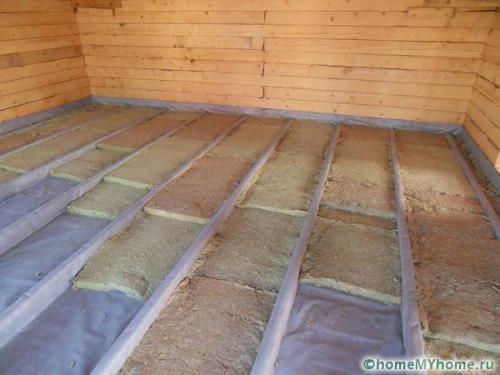 Как дешево утеплить пол в деревянном доме. Пошаговый процесс утепления пола в частном доме своими руками
