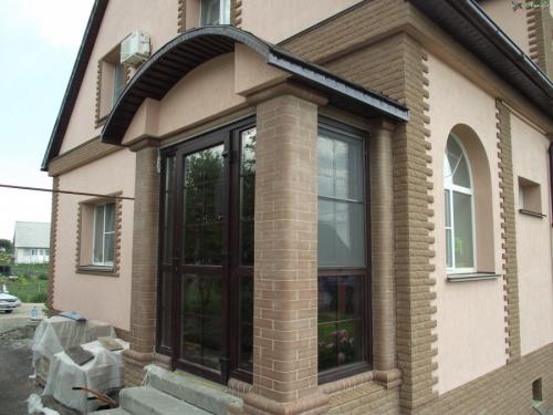 Оформление фасада дома. Фасад дома — 110 фото лучшего дизайна. Варианты современных материалов для красивой отделки фасада