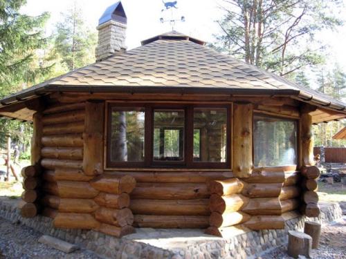 Виды садовых беседок из дерева. Виды конструкций 02