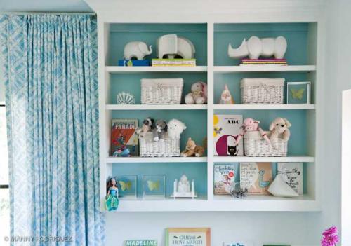 Детская для девочки в зелено-голубой гамме 02