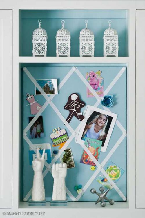 Детская для девочки в зелено-голубой гамме 05