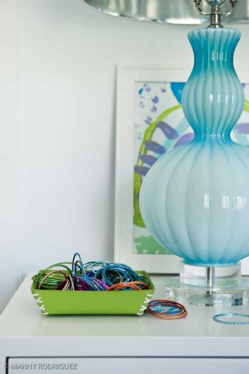 Детская для девочки в зелено-голубой гамме 04