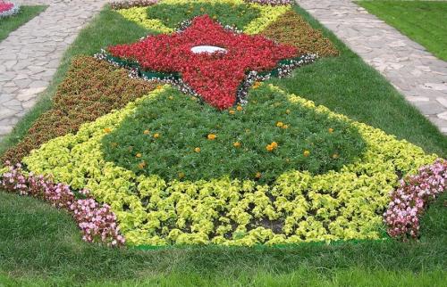 Оформление цветочных клумб. Варианты клумбы: как правильно декорировать