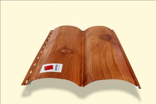 Монтаж блок хаус металлический. Особенности технологии производства