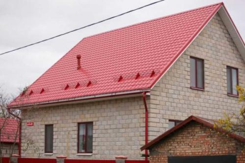 Схема покрытия крыши металлочерепицей. Типы защитно-декоративных внешних покрытий