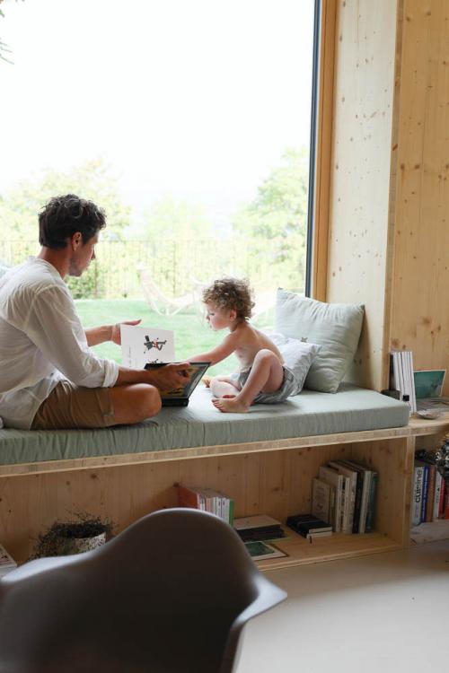 Интерьер из дерева, бассейн и потрясающая природа 06