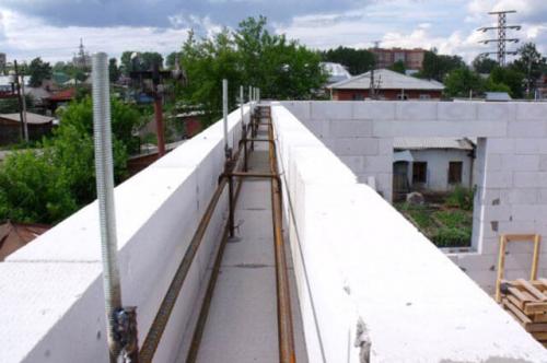 Как крепить мауэрлат к шлакоблоку. Как закрепить шпильками