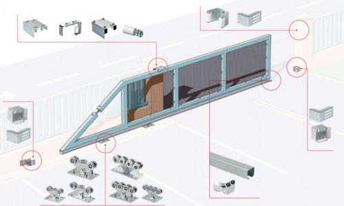 Дизайн ворота откатные ворота. Откатные ворота: монтаж, архитектура и дизайн. 83 фото лучших идей