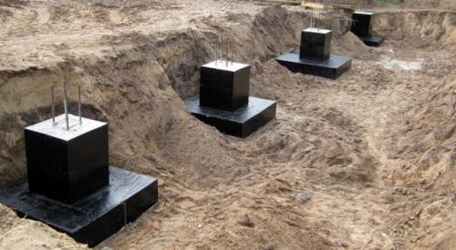 Столбчатый фундамент это. Столбчатый фундамент. Достоинства и недостатки.