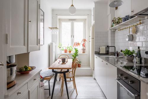 Душевный интерьер небольшой квартиры в Стокгольме (40 кв. м) 07