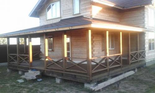 Пристроить веранду к дачному домику. Проекты террас пристроенных к дому