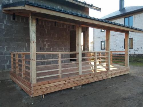 Пристроить веранду к дачному домику. Проекты террас пристроенных к дому