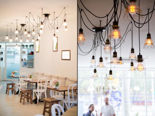 Дизайн колонны в интерьере кафе. Потрясающий винтажный дизайн уютного кафе Tartela