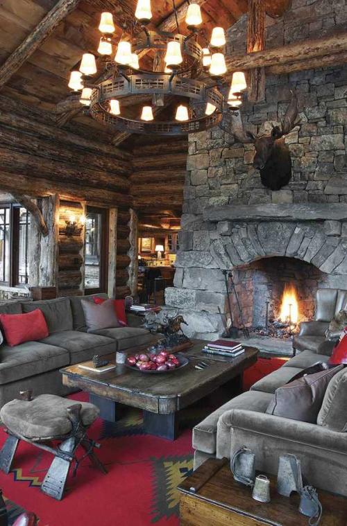 Альпийские интерьеры 12