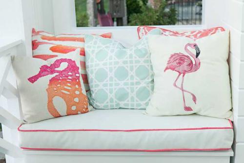 Летняя веранда в нежных тонах 03