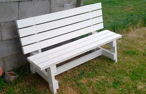 Скамейка из профиля своими руками 03