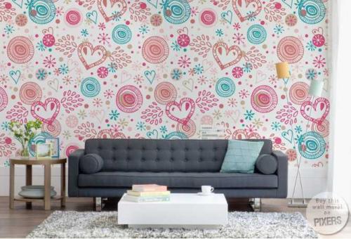 Порция настенных вдохновений от Pixers 07