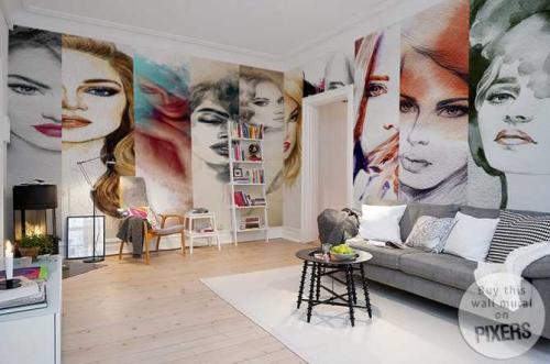 Порция настенных вдохновений от Pixers 12