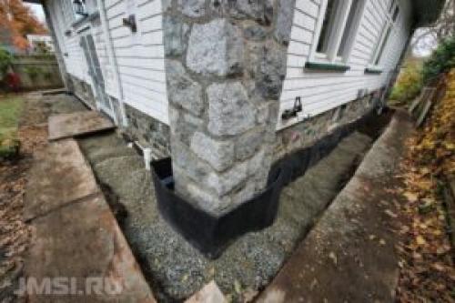 Как сделать дренаж В частном доме. Общие сведения о дренажной системе дома