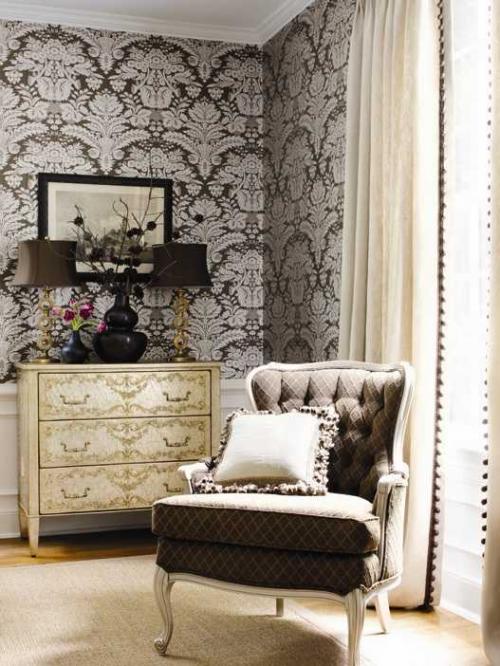 Еще немножко обоев и текстиля от Thibaut 07