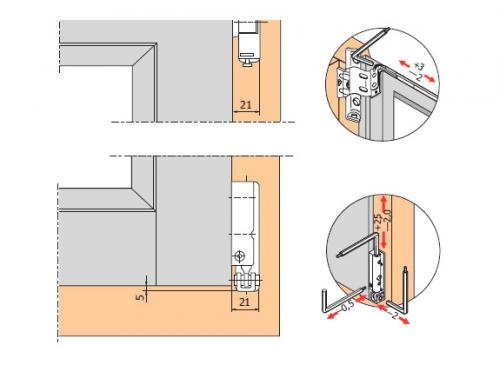 Как отрегулировать пластиковые окна на зимний период. Как перевести эксцентрики на сильный прижим своими руками