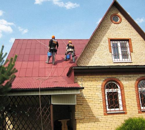 Краска для шифера - особенности выбора и характеристика