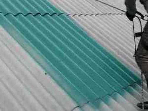 Чем можно покрасить плоский шифер. Покраска плоского шифера: можно ли красить, как и чем? 05