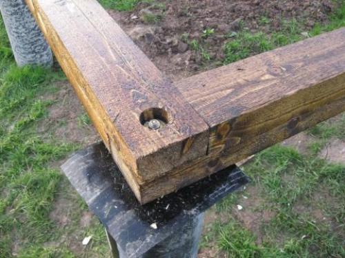 Как прикрепить доску к кирпичной стене. Инструменты 09