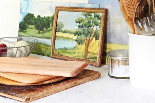 Уютная белоснежная кухня 04