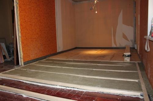 Лаги для пола в квартире. Звукоизоляция пола в квартире (пол на лагах)