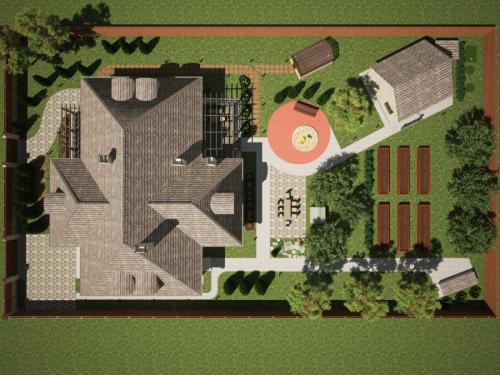 Планировка построек на участке. Планировка участка: актуальные схемы и варианты современной планировки садового и дачного участков