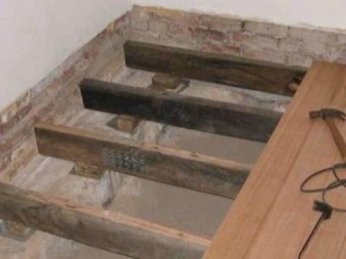 Лаги для пола, как делать. Плюсы и минусы 01