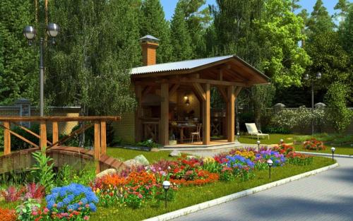 Планировка построек на участке. Планировка участка: актуальные схемы и варианты современной планировки садового и дачного участков