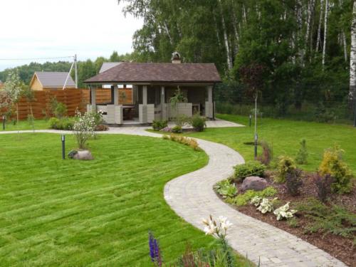 Планировка участка 9 соток. Планировка участка — зонирование и правила расположения элементов в ландшафтном дизайне (120 фото)