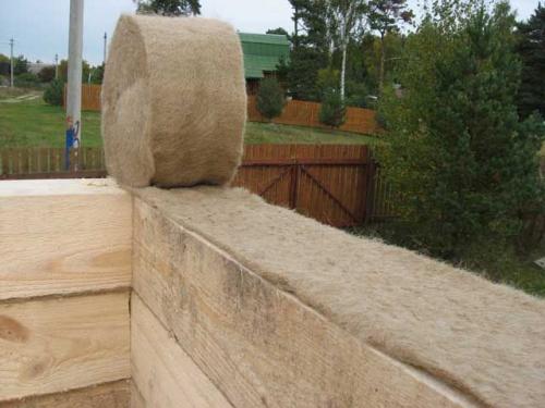 Как утеплить дом из бруса изнутри. Техника утепления дома из бруса