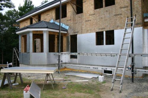 Чем утеплить деревянный дом снаружи недорого. Пенополистирол