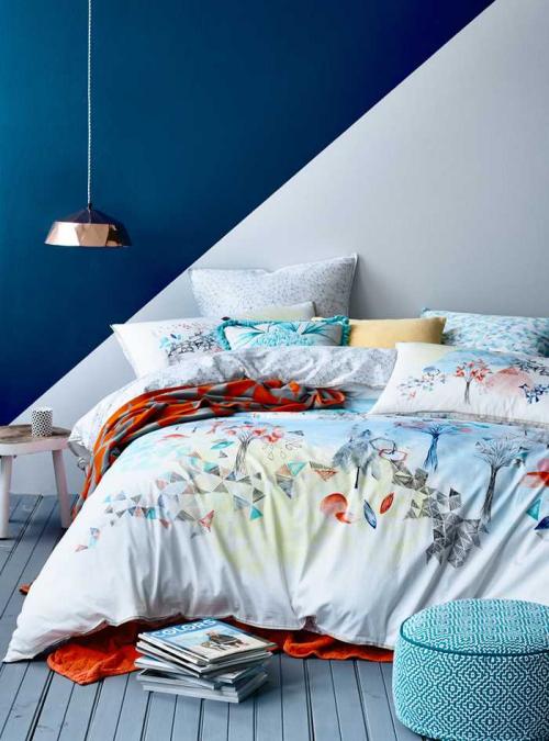 Стильные цветовые сочетания для спальни 08