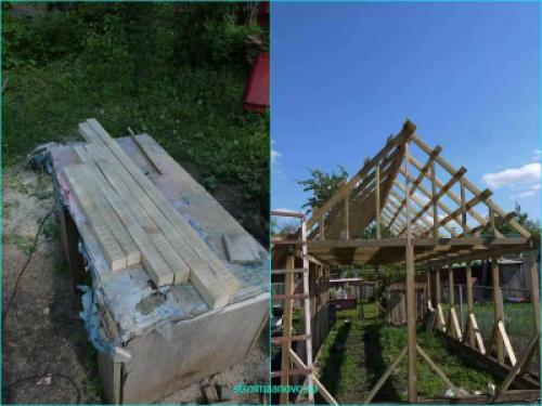 Размер окна на фронтоне. Фронтон с окнами своими руками