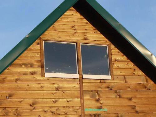 Размер окна на фронтоне. Фронтон с окнами своими руками