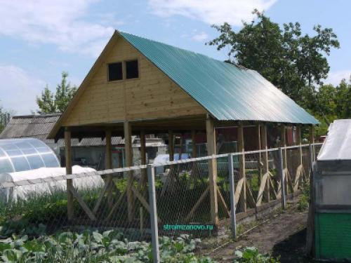 Размер окна на фронтоне. Фронтон с окнами своими руками