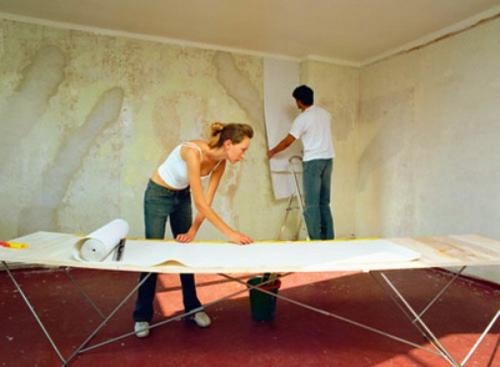 Секреты поклейки виниловых обоев. Технология поклейки