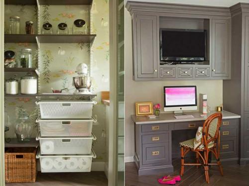 Милая и уютная кухня 12