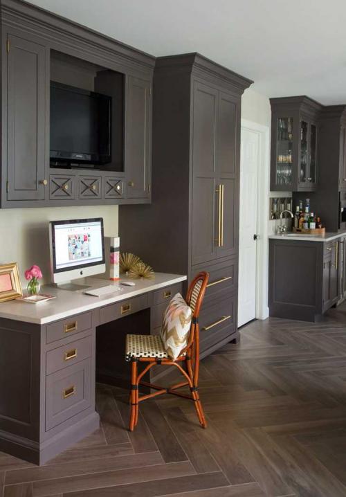 Милая и уютная кухня 10