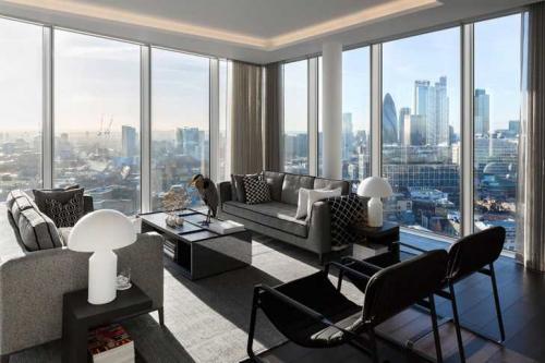 Великолепный дизайн квартиры в Лондоне 14