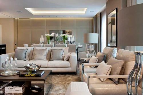 Великолепный дизайн квартиры в Лондоне 31